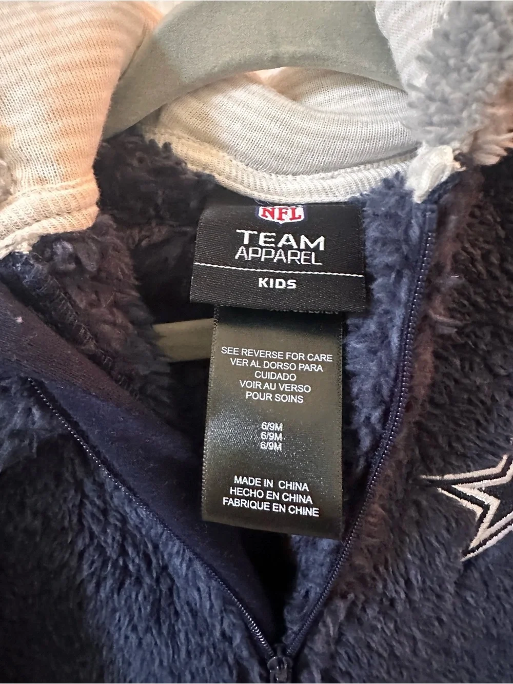 NFL cozy sherpa